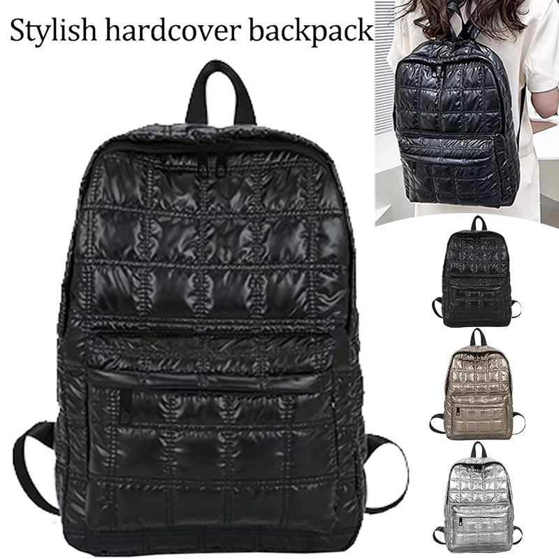 Canvas Backpack Casual - Sac à dos brillant et élégant,