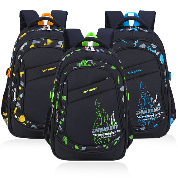 Canvas Backpack Casual - Sac à dos d'école léger et