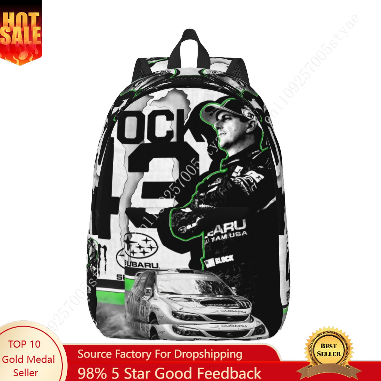 Fashion Backpack Women - Ken Block 43 Sac à dos