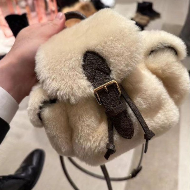 JIAERDI rétro en peluche sac à - Leather Backpack Vintage avis et prix
