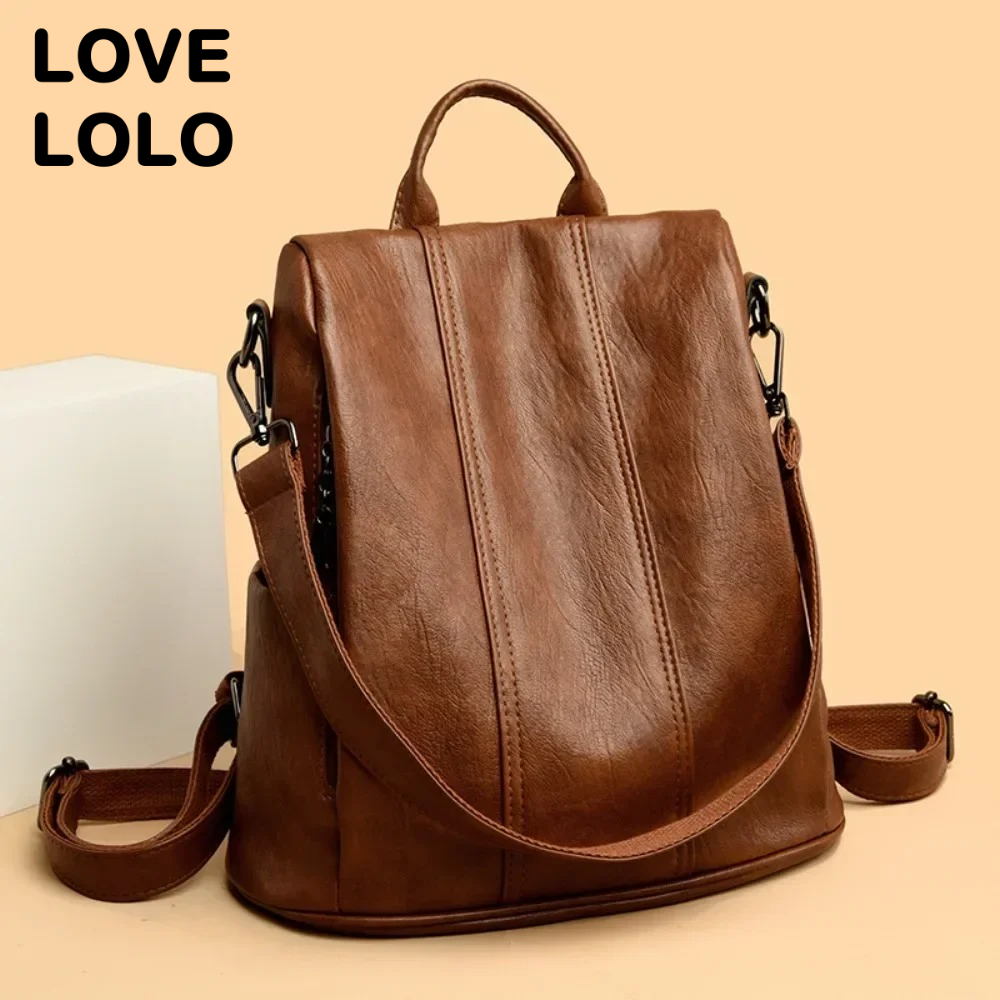 Nouveau sac à dos antivol pour - Leather Backpack Vintage avis et prix