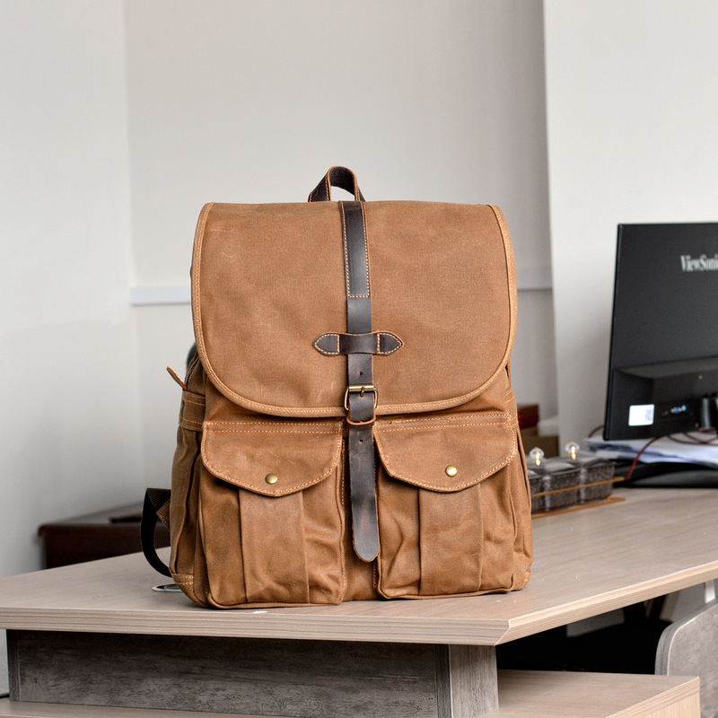 Nouveau sac à dos en toile cir - Canvas Backpack Casual avis et prix